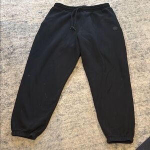 Black Jogger Sweatpants